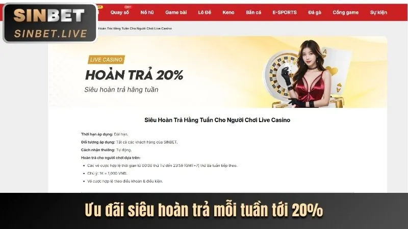 Hoàn trả thua cược hấp dẫn Conga6789